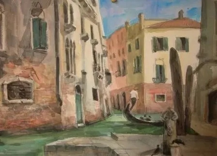 Venise II, painting