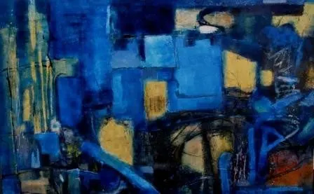 Sans titre 22, lacquer on wood