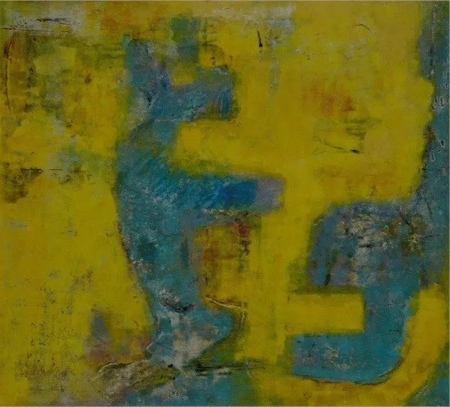 Sans titre 38, lacquer on wood